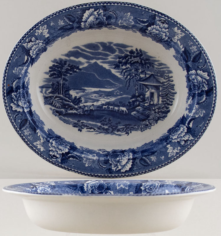 Dish oval c1950s or 1960s